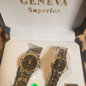 🤑 2/$10 His & Her Watch Set